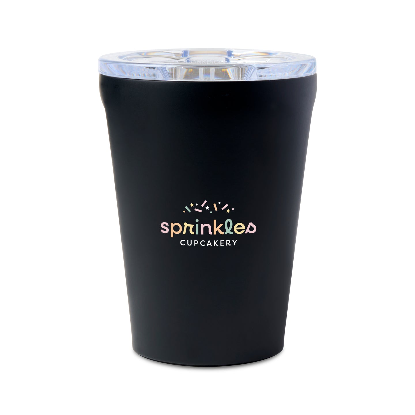 CORKCICLE® Tumbler - 12 Oz. - Matte Black | Custom Branded | Lemon Print