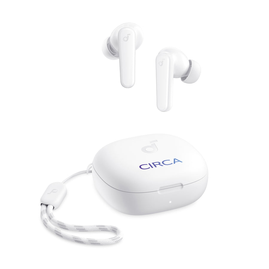 Anker Soundcore P20i - White | Custom Branded | Lemon Print