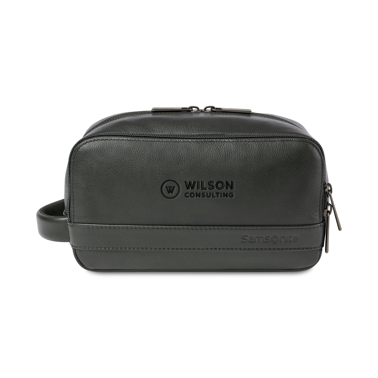 Samsonite Leather Toiletry Bag