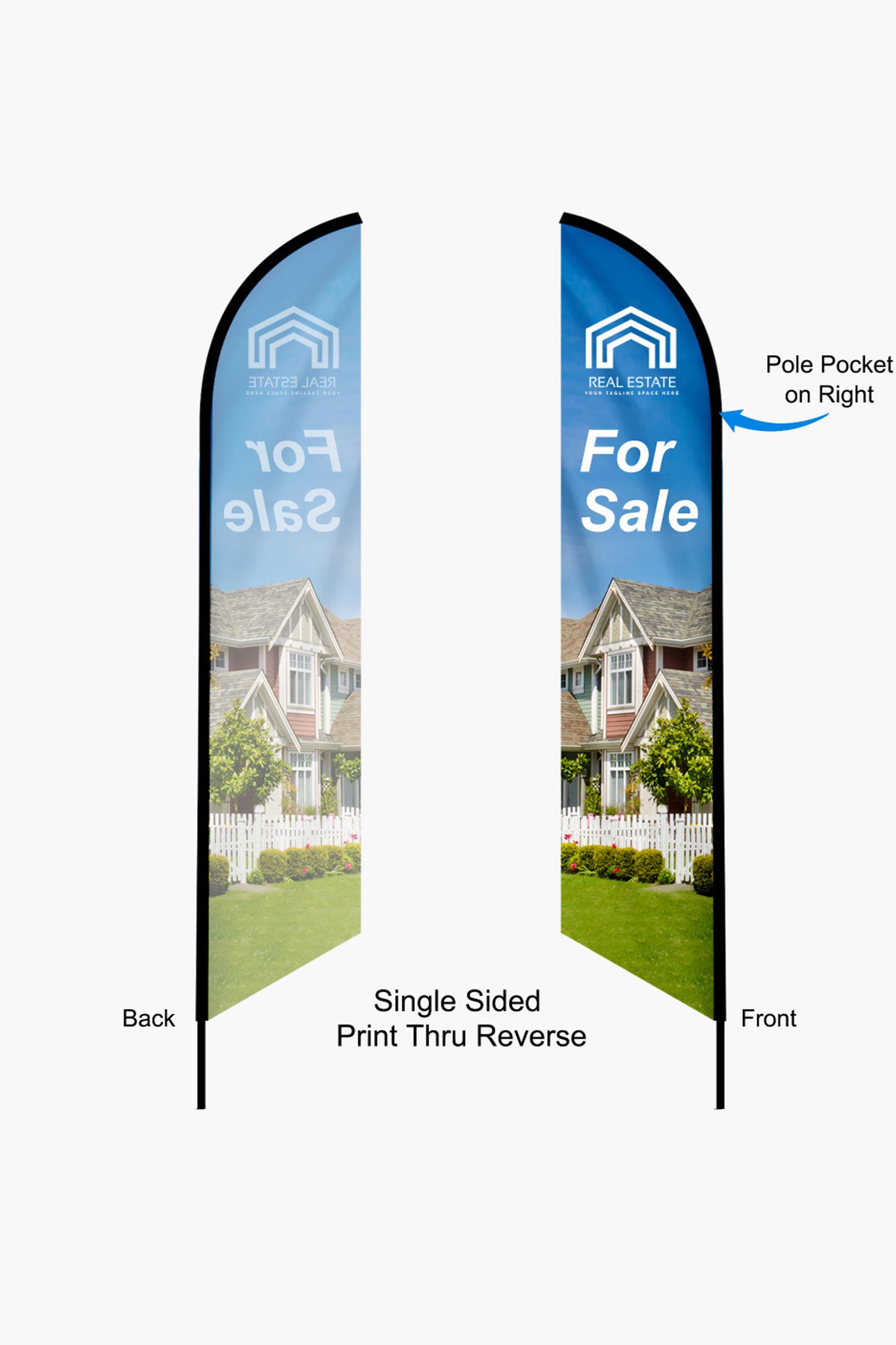 Custom Canopy Tent Flags - The Lemon Print & Design Studio 