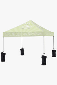 10ft x 10ft Custom Canopy Tent - The Lemon Print & Design Studio 