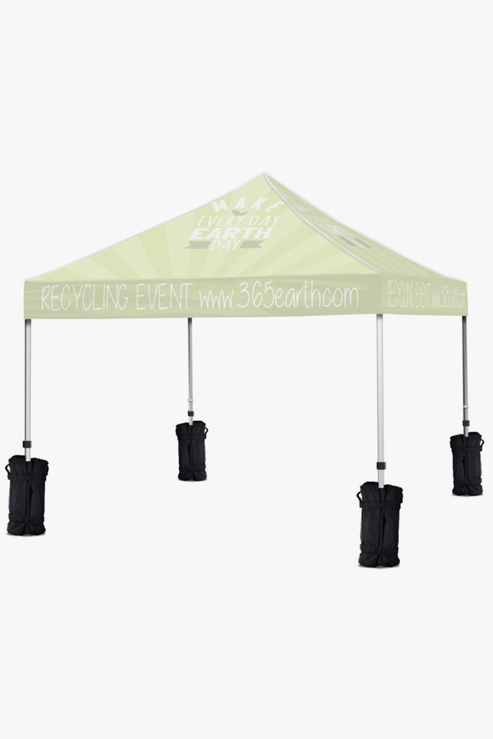 10ft x 10ft Custom Canopy Tent - The Lemon Print & Design Studio 