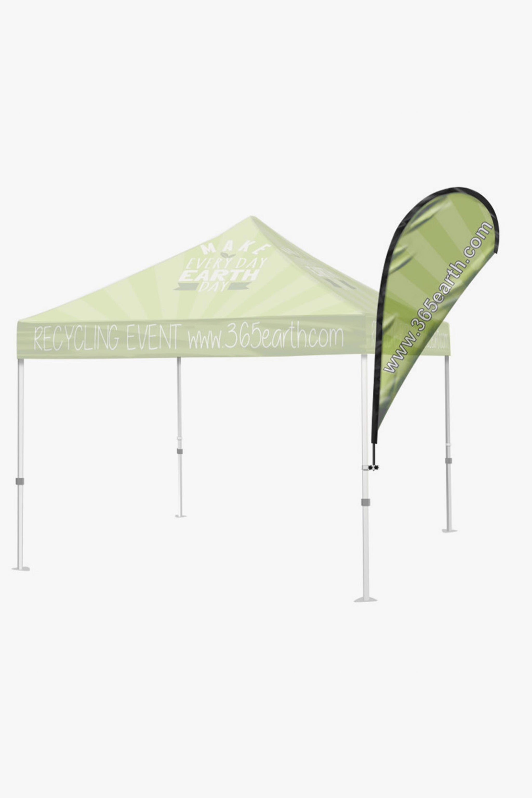 Custom Canopy Tent Flags - The Lemon Print & Design Studio 
