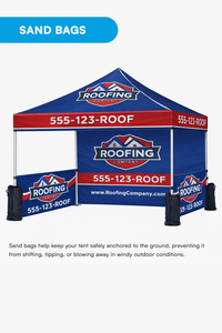 10ft x 10ft Custom Canopy Tent
