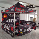 10x10 Canopy Tent Kit with Full Wall and Half Walls