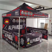 10x10 Canopy Tent Kit with Full Wall and Half Walls