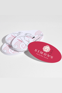 Oval Business Cards