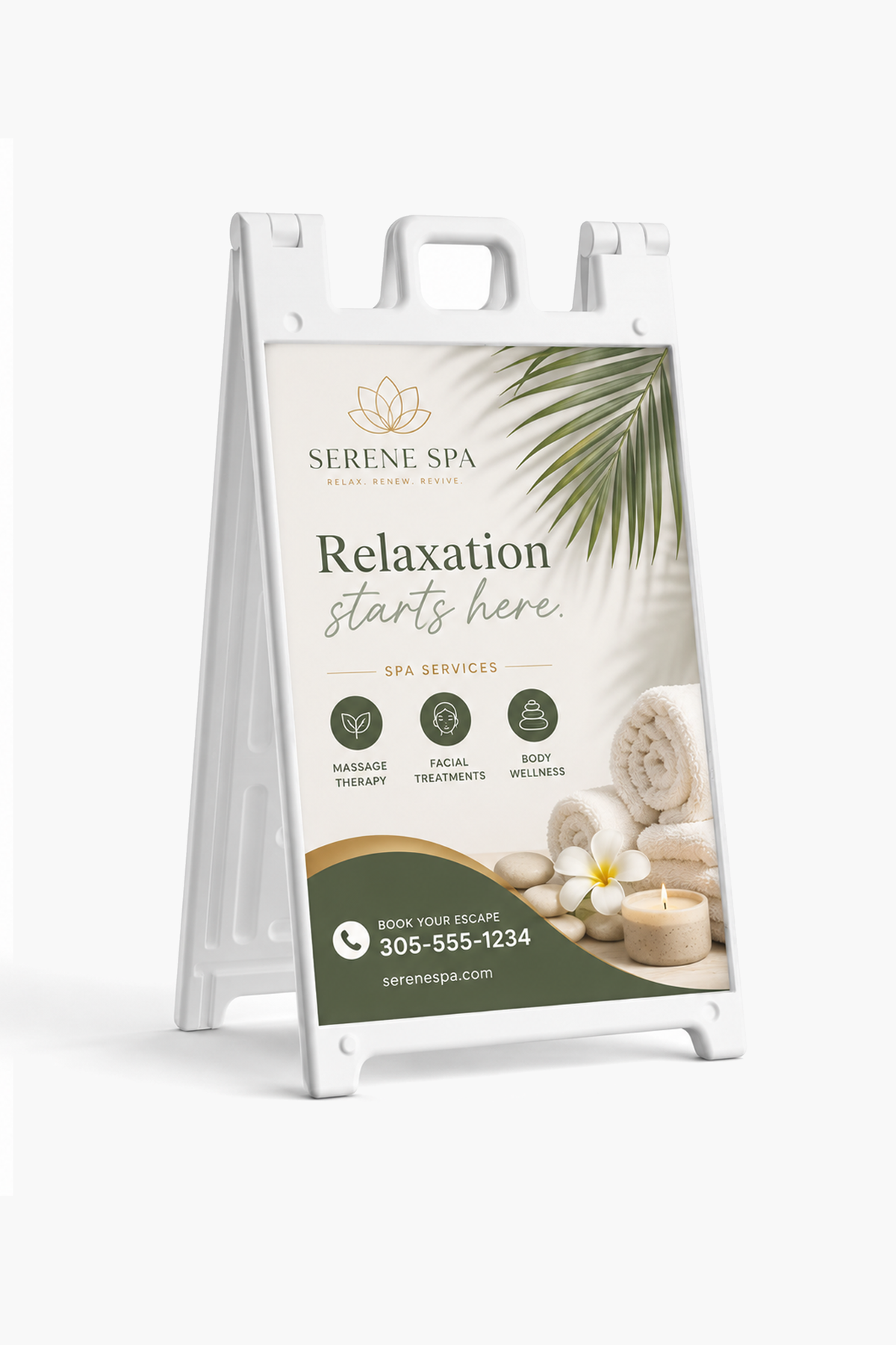 Custom Signicade A-Frame Signs | 24x36 Sidewalk Sign | Printed in Miami