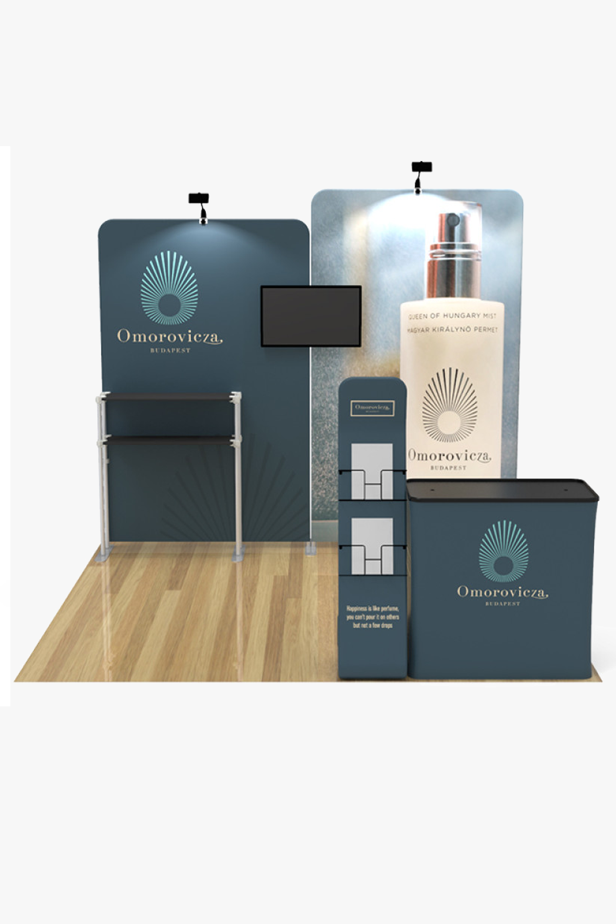 10x10ft Custom Booth B1