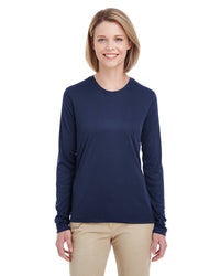 8622W UltraClub Ladies' Cool & Dry Performance Long-Sleeve Top