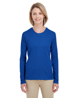 8622W UltraClub Ladies' Cool & Dry Performance Long-Sleeve Top