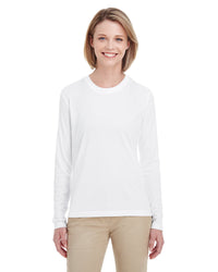 8622W UltraClub Ladies' Cool & Dry Performance Long-Sleeve Top