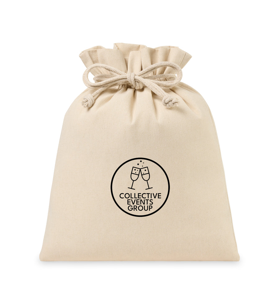 Canvas Drawstring Gift Bag - Large