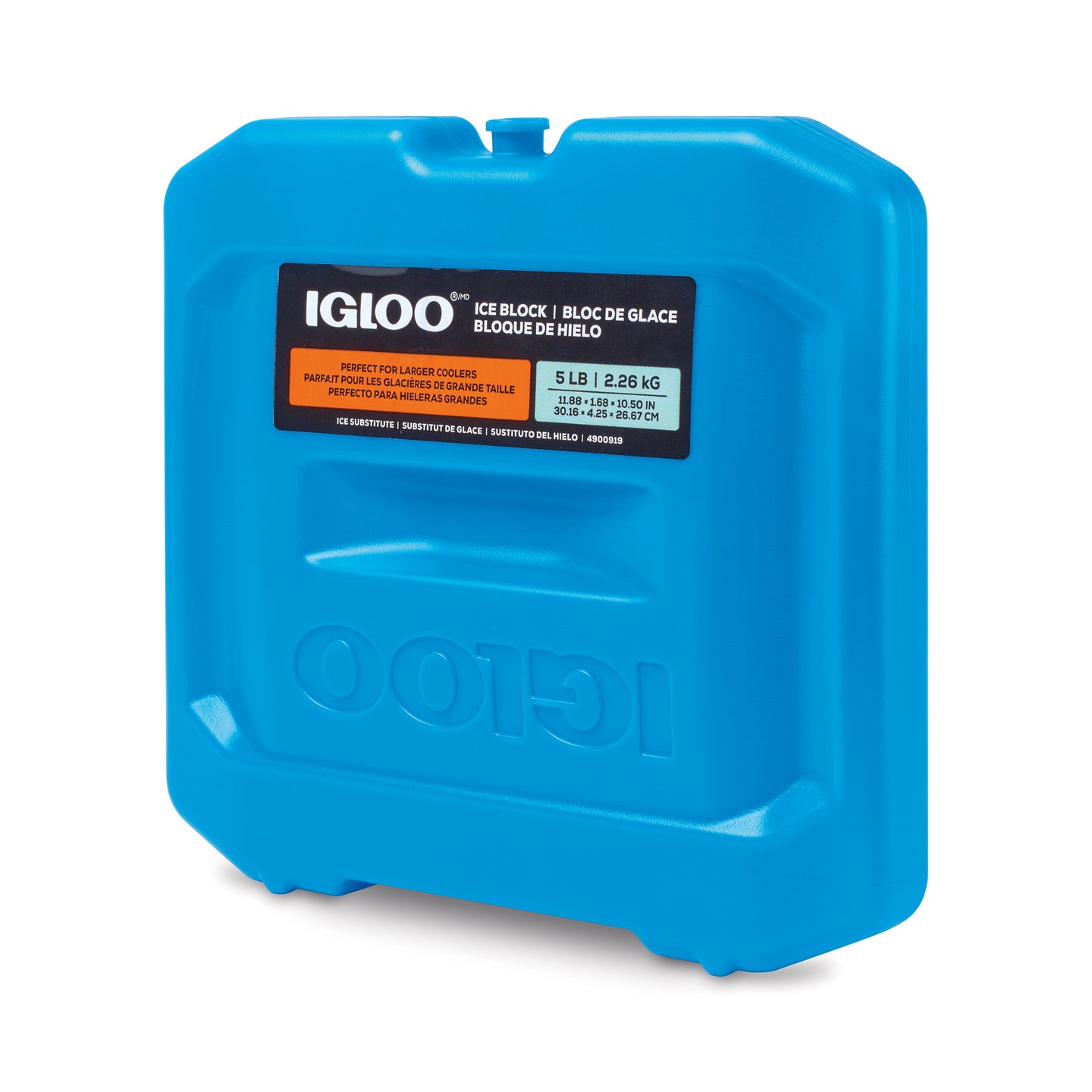 Igloo® Ice Block - X Large - Turquoise | Custom Branded | Lemon Print