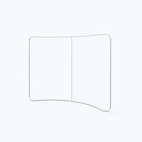 10ft Curve Tension Fabric Display - The Lemon Print & Design Studio 