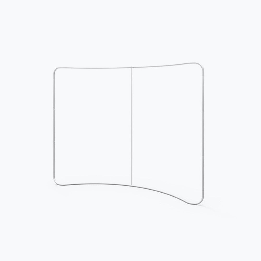 10ft Curve Tension Fabric Display - The Lemon Print & Design Studio 