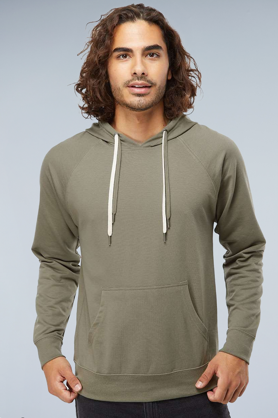 Independent Trading Co. - Unisex Lightweight Loopback Terry Hooded Pullover | SS1000