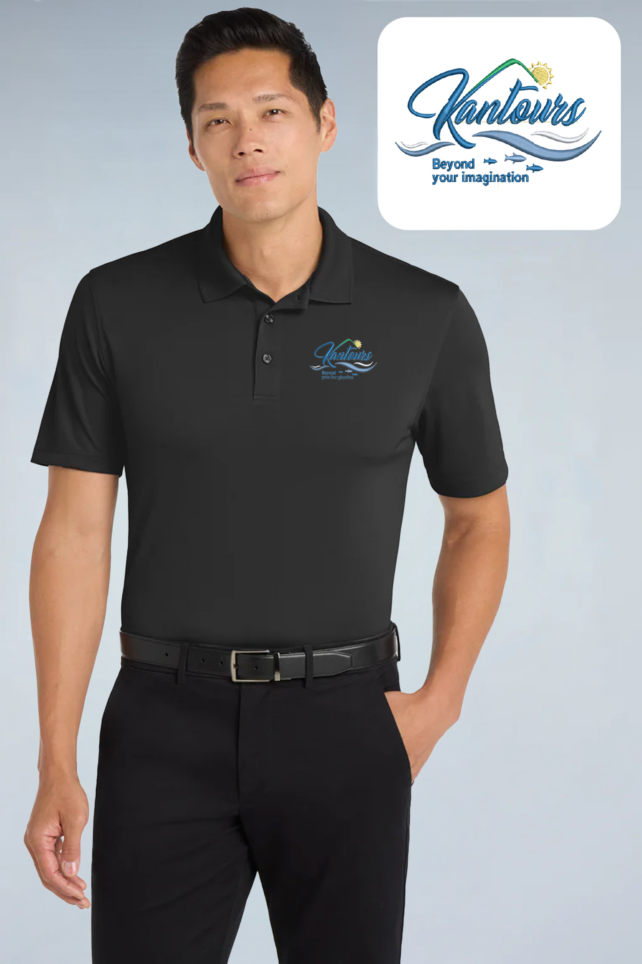 Kantours. - Port Authority ®  Dry Zone ®  UV Micro-Mesh Polo. K110