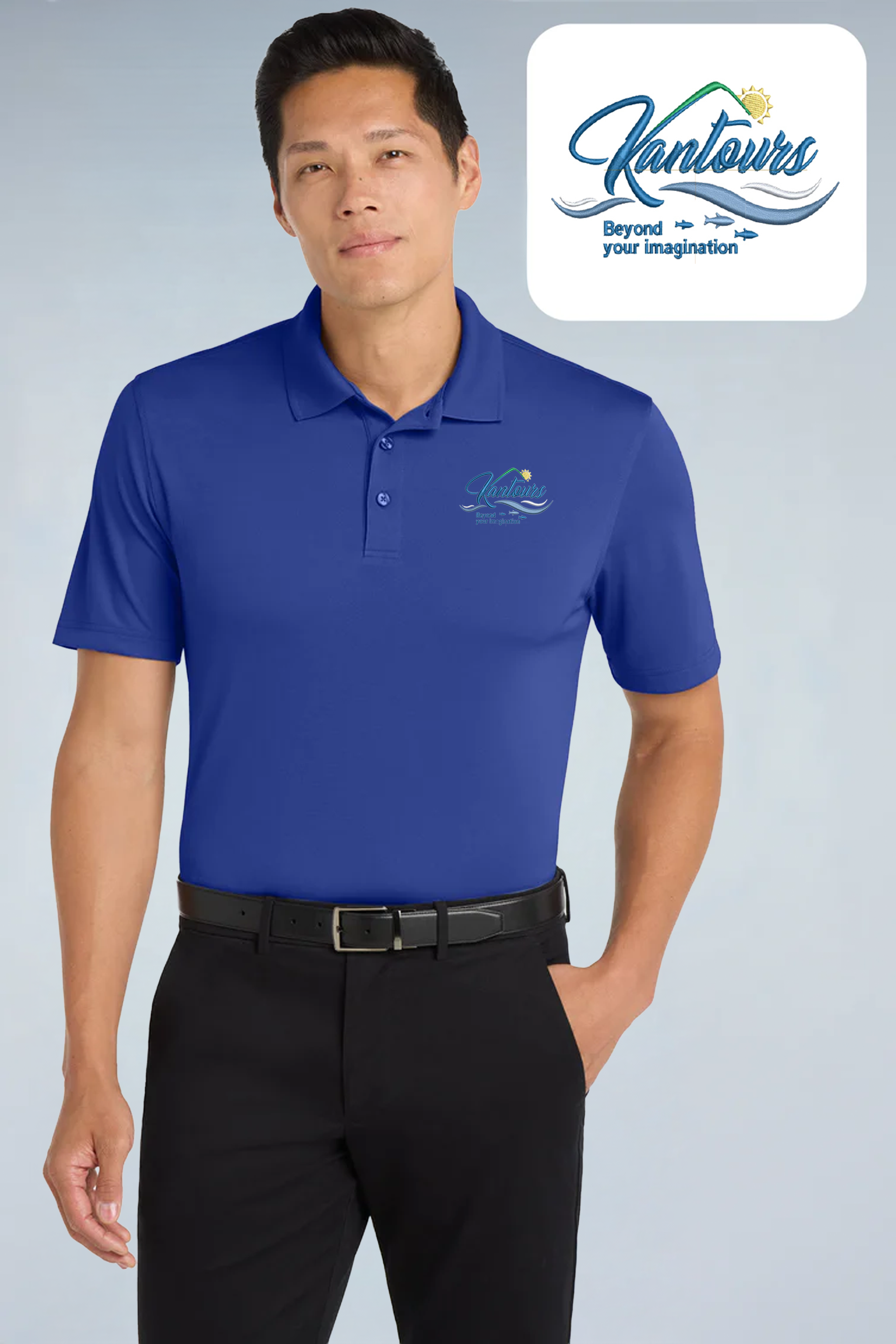 Kantours. - Port Authority ®  Dry Zone ®  UV Micro-Mesh Polo. K110
