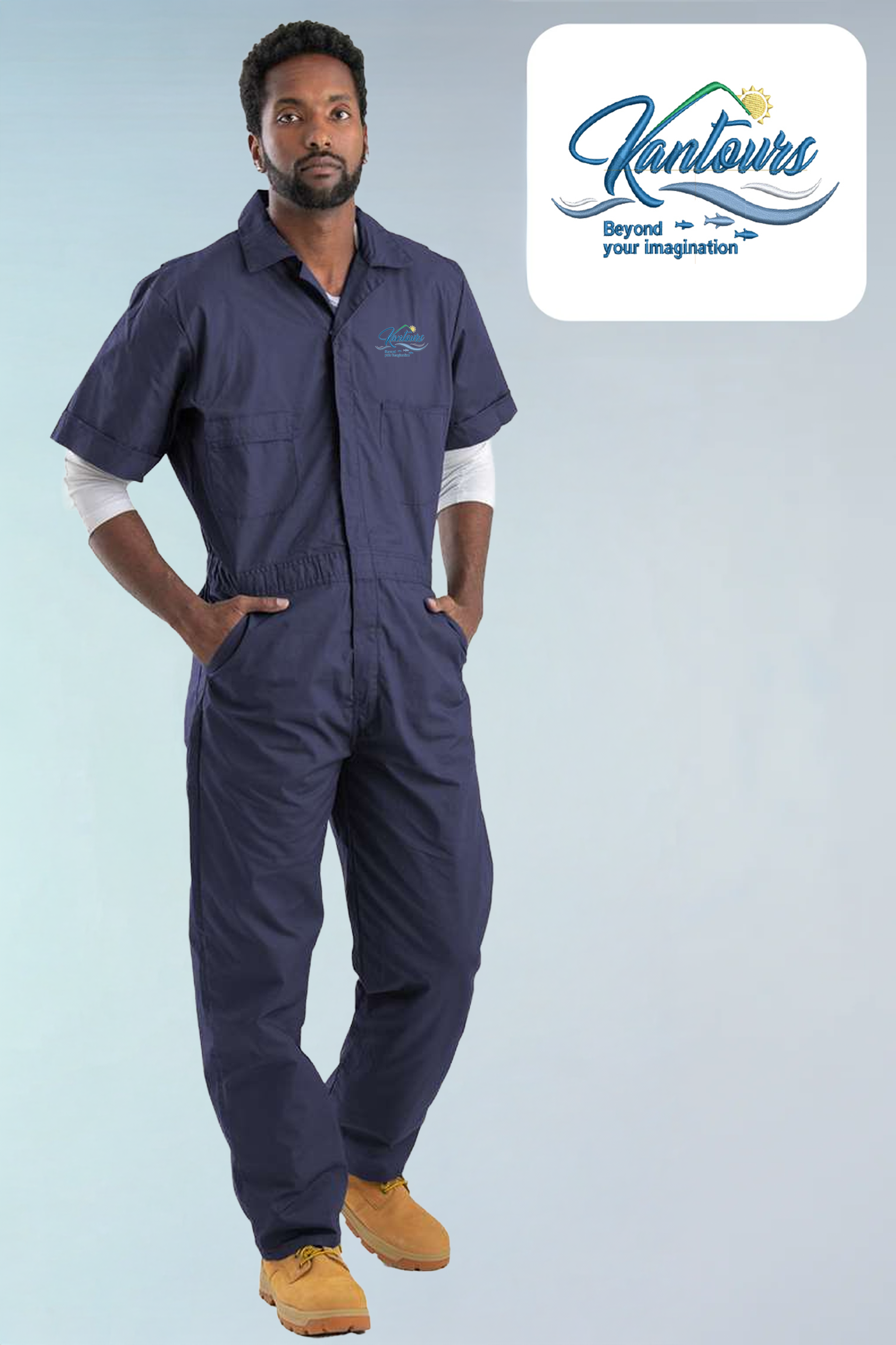 Kantours - Men's Axle Short Sleeve Coverall