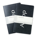 Moleskine® Large Volant 2-Pack - Black | Custom Branded | Lemon Print