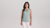 TravisMathew Women's Coto Performance Sleeveless Polo TM1WX001