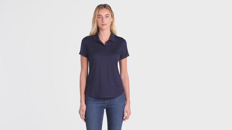 LNEA225 New Era® Women’s Power Polo