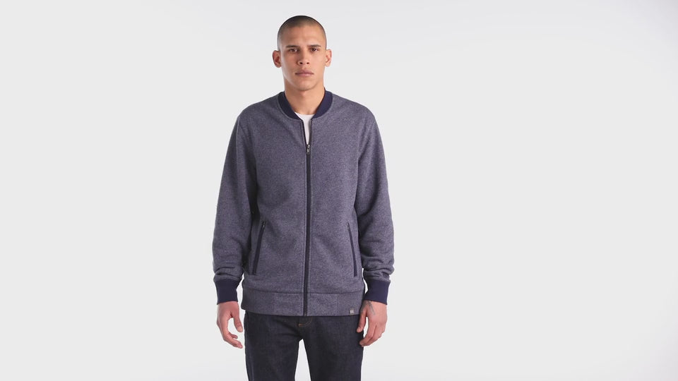 NEA503 New Era® French Terry Baseball Full-Zip