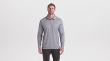 TravisMathew Oceanside Heather Long Sleeve Polo TM1MZ343