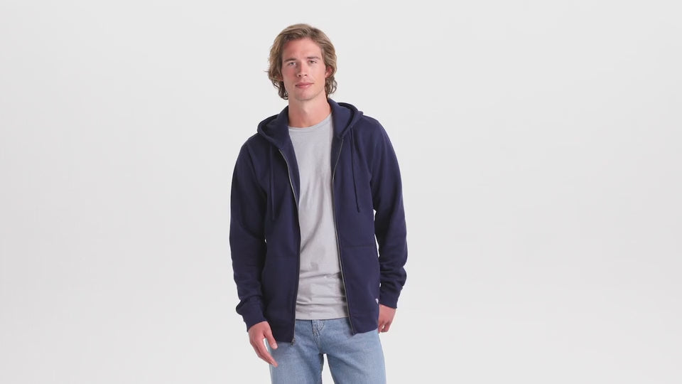 NEA551 New Era® Comeback Fleece Full-Zip Hoodie