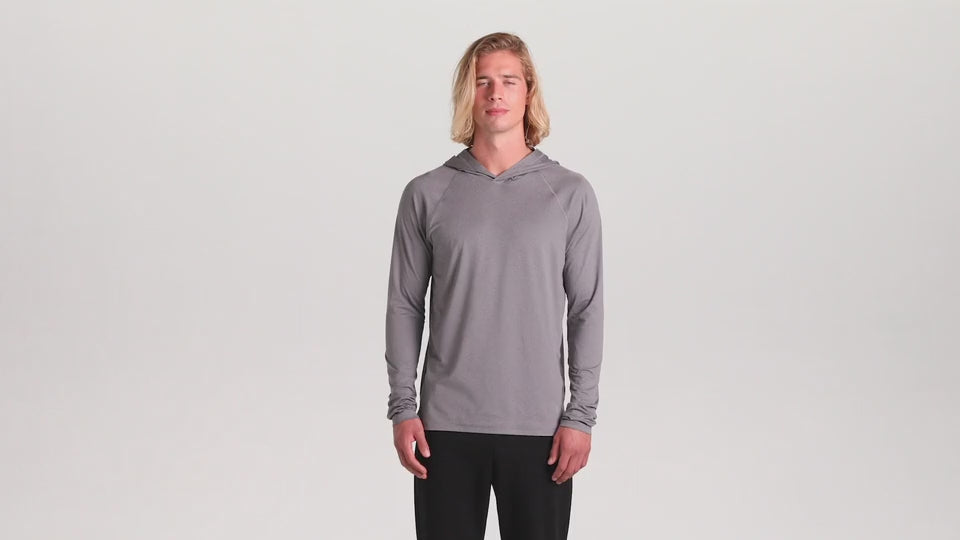 NEA229 New Era® Power Long Sleeve Hoodie