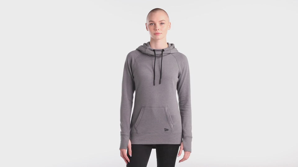 LNEA510 New Era® Women's Tri-Blend Fleece Pullover Hoodie