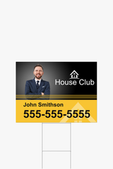 Real Estate Yard Signs - 24'' x 18''