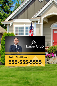 Real Estate Yard Signs - 24'' x 18''