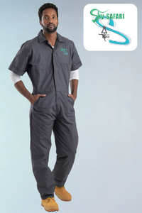Sky Safari - Men's Axle Short Sleeve Coverall