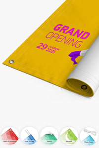 Standard 13oz. Vinyl Banners - The Lemon Print & Design Studio 
