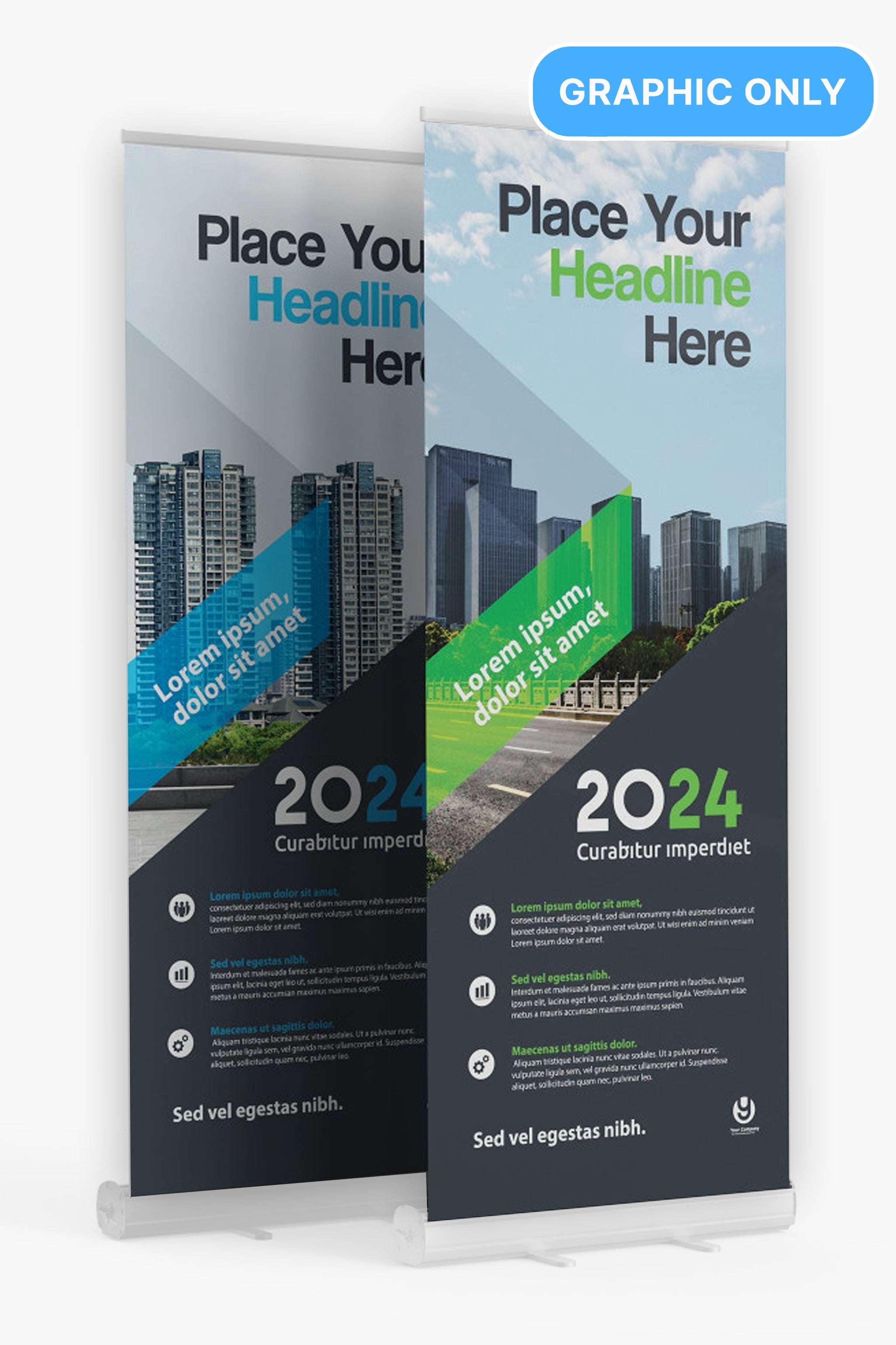 Standard Retractable Banner - Replacement Graphic - The Lemon Print & Design Studio 