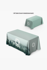 4ft Custom Printed Table Cover