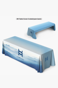 8ft Custom Printed Table Cover