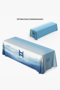8ft Custom Printed Table Cover