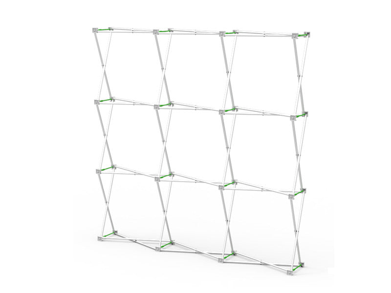 10ft Straight Velcro Fabric Pop Up Display - The Lemon Print | Online Marketing and T-Shirt Print Shop | Miami, Florida