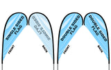 Tent Flag - Teardrop - The Lemon Print | Online Marketing and T-Shirt Print Shop | Miami, Florida