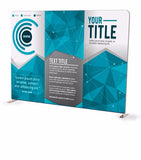 10ft Straight Tension Fabric Display - The Lemon Print | Online Marketing and T-Shirt Print Shop | Miami, Florida