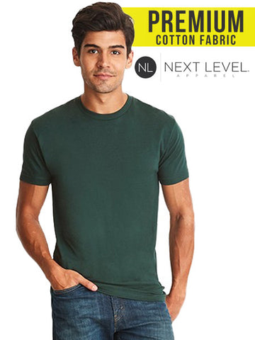 Next Level® Adult Cotton - The Lemon Print | Online Marketing and T-Shirt Print Shop | Miami, Florida