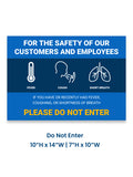 Social Distancing Decals