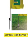 Teardrop Flag - 14ft - The Lemon Print | Online Marketing and T-Shirt Print Shop | Miami, Florida