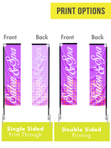 Econo Flag - 15ft - The Lemon Print | Online Marketing and T-Shirt Print Shop | Miami, Florida