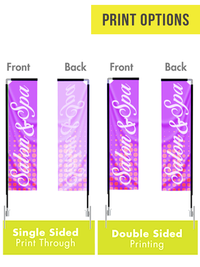 Econo Flag - 15ft - The Lemon Print | Online Marketing and T-Shirt Print Shop | Miami, Florida