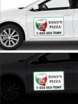 Reflective Car Magnets - The Lemon Print | Online Marketing and T-Shirt Print Shop | Miami, Florida