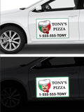 Reflective Car Magnets - The Lemon Print | Online Marketing and T-Shirt Print Shop | Miami, Florida